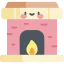 Fireplace icon 64x64