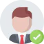 Businessman Symbol 64x64