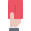 Red card icon 64x64