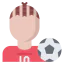 Soccer player icon 64x64