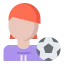 Soccer player icon 64x64