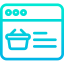 Online shop icon 64x64