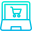 Online shop icon 64x64