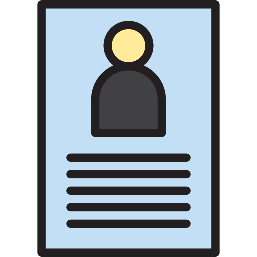 Identity card icon