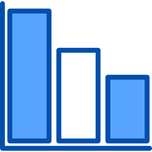 Bar chart ícone