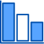 Bar chart icon 64x64
