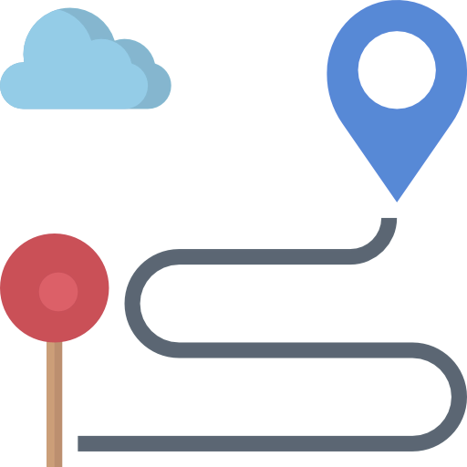 Maps and location ícono