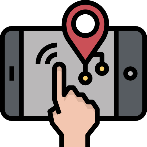 Maps and locations icon