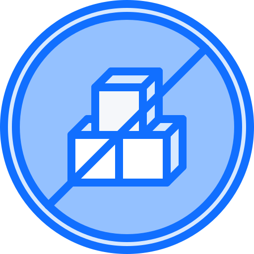 No sugar icon