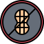 Peanut free icon 64x64
