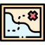 Treasure map icon 64x64