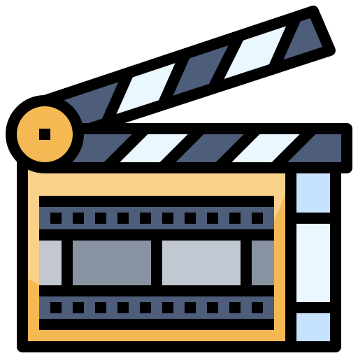 Clapperboard icon