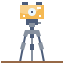 Camera tripod アイコン 64x64