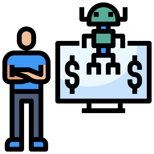 Artificial intelligence icône