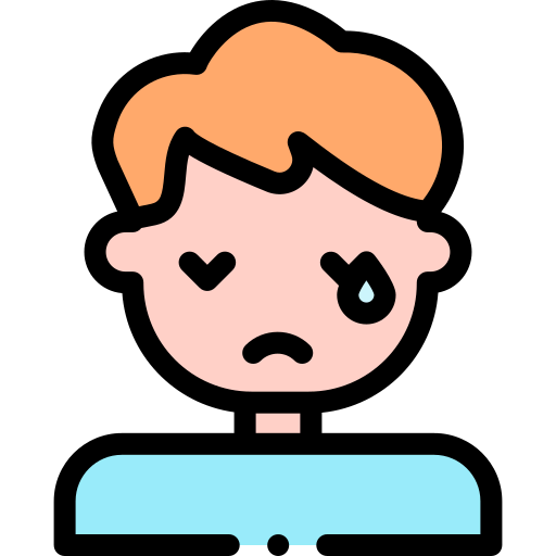 Crying icon