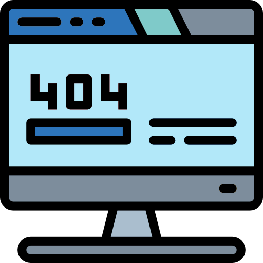 Error 404 icon