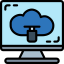 Cloud computing Ikona 64x64