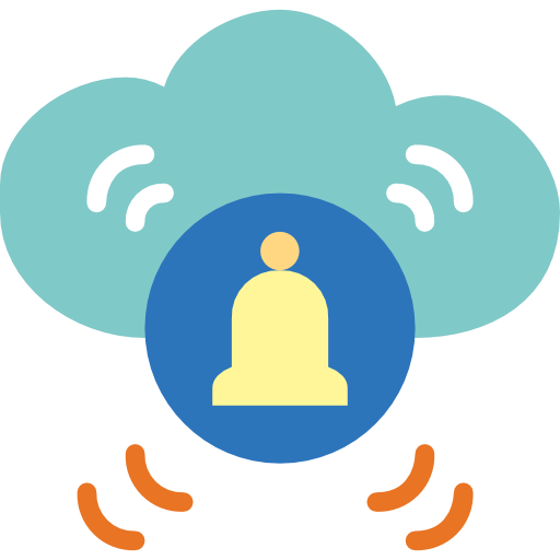 Cloud computing Ikona