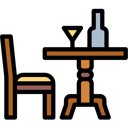 Dining table icon