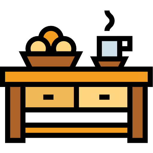 Coffee table icon