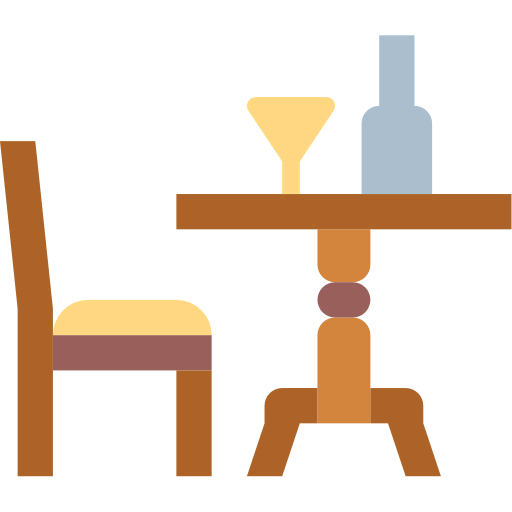Dining table icon
