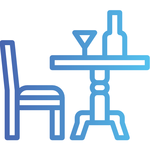Dining table icon