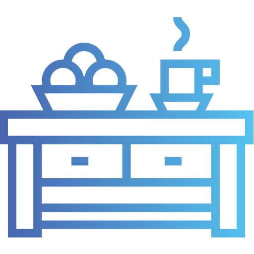 Coffee table icon