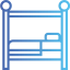 Canopy bed icon 64x64