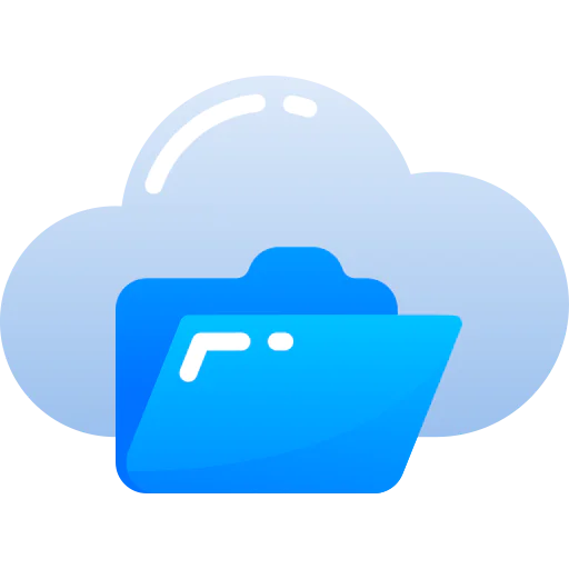 Cloud storage icon