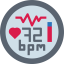 Heart rate 图标 64x64