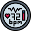 Heart rate Ikona 64x64