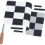 Racing flag icon 64x64