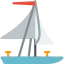 Sailing boat icon 64x64
