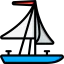 Sailing boat icon 64x64