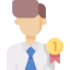 Best employee icon 64x64