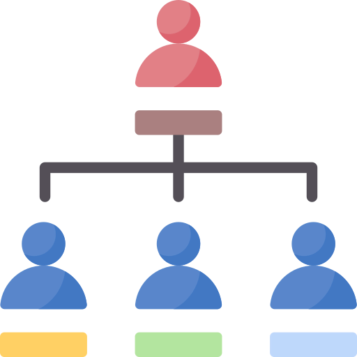 Organization chart アイコン