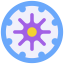Dharma wheel 图标 64x64