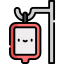 Blood bag icon 64x64