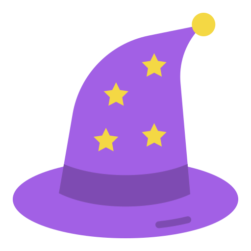 Wizard hat icon