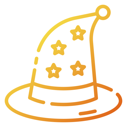 Wizard hat icon