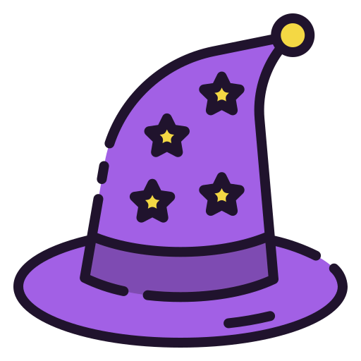 Wizard hat icon
