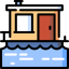 House boat icon 64x64