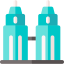 Petronas twin tower Petronas twin tower icon 64x64