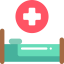 Hospital bed icon 64x64
