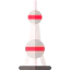 Oriental pearl tower アイコン 64x64