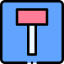 Dead end street icon 64x64