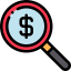 Magnifying glass icon 64x64
