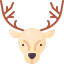 Christmas reindeer icon 64x64