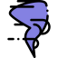 Tornado icon 64x64