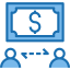 Money transfer icon 64x64